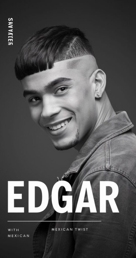 High Fade Mexican Edgar Cut