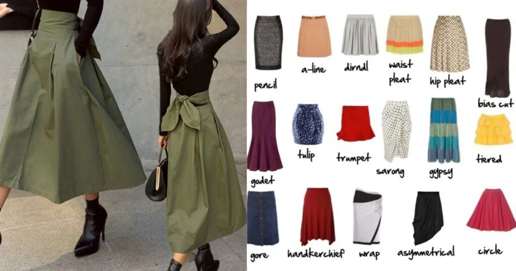 Types of Wild skirts